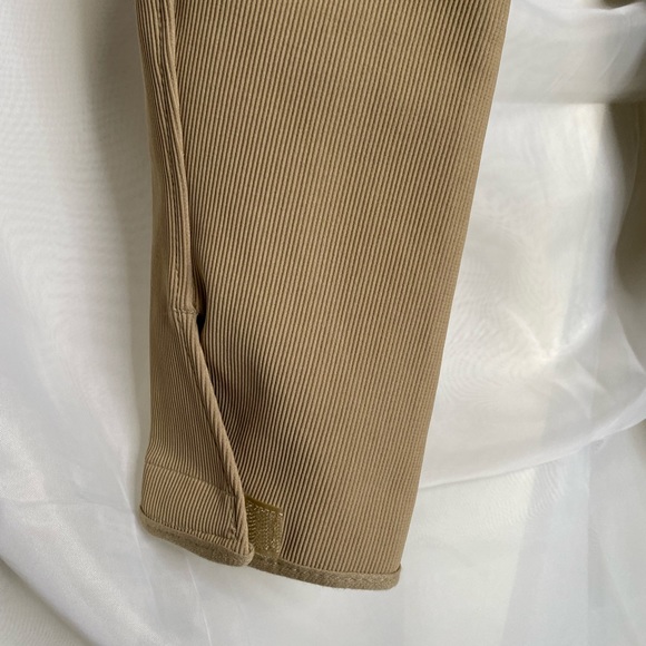 NWT TuffRider Front Zip Knee Patch Breeches Tan Sz 26 Ribb Equestrian Pants - Picture 10 of 10